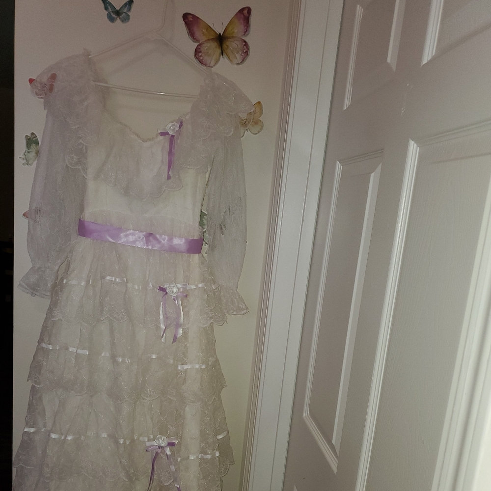 Dance-allure vintage off the shoulder dress